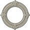 Ekena Millwork Benson Ceiling Medallion (Canopies up to 6 1/8"), 11 1/8"OD x 6 1/8"ID x 5/8"P, Pot of Cream Crackle CM11BNPCC - alternate 1